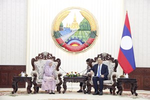 ທ່ານນາຍົກ ຕ້ອນຮັບຄະນະຜູ້ແທນສານສູງສຸດປະເທດມາເລເຊຍ