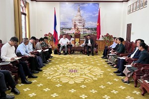 ຄະນະຜູ້ແທນຫ້ອງການພົວພັນຕ່າງປະເທດ ແຂວງຢຸນນານ ຢ້ຽມຢາມແຂວງບໍ່ແກ້ວ