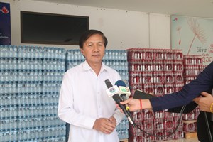 ສະຖາບັນເລືອດຮັບເຄື່ອງບໍລິໂພກມູນຄ່າ 120 ລ້ານກີບ