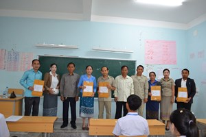 ລະມາມ ເປີດການສອບເສັງຈົບຊັ້ນ ມ4