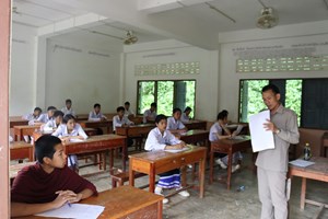 ເມືອງລອງ ສອບເສັງຈົບຊັ້ນມັດທະຍົມຕອນຕົ້ນ ປະຈຳສົກຮຽນ 2024-2025