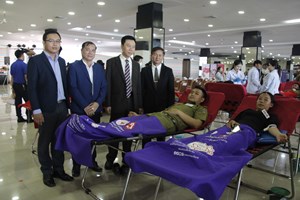 ສະຫຼອງວັນຜູ້ບໍລິຈາກເລືອດໂລກ 14 ມິຖຸນາ 2025