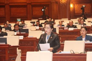 ສສຊ ເຂດ 14 ປະກອບຄຳເຫັນຕໍ່ກົດໝາຍພະນັກງານໄອຍະການ(ສ້າງໃໝ່)