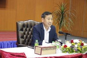 ພົບປະກັບພະນັກງານທ້ອງຖິ່ນ ທີ່ເຮັດວຽກນໍາອົງການຕ່າງປະເທດ ຢູ່ ສປປ ລາວ