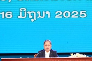 ຖວທ ສະຫຼຸບການປະຕິບັດວຽກງານ ແລະ ເຜີຍແຜ່ແຈ້ງການກ່ຽວກັບການປັບປຸງກົງຈັກ - ບຸກຄະລາກອນ