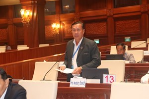 ສສຊ ເຂດ13ສະເໜີປັບປຸງບາງເນື້ອໃນຂອງກົດໝາຍສັງຄົມສົງເຄາະ