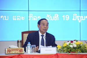 ມອບ-ຮັບ ໜ້າທີ່ລັດຖະມົນຕີກະຊວງສຶກສາທິການ ແລະ ກິລາ ຜູ້ເກົ່າ ແລະ ຜູ້ໃໝ່