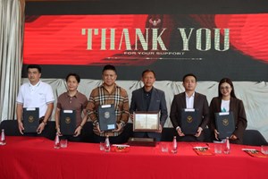 ຫຼາຍບໍລິສັດໃຫ້ການສະໜັບສະໜູນ ສະໂມສອນບານເຕະ ມາສສະດ້າ ຈີບີ