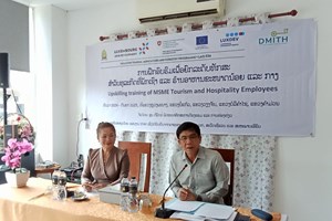 ຄຳມ່ວນ ຍົກລະດັບຄວາມຮູ້ດ້ານການບໍລິການ ໂຮງແຮມ, ເຮືອນພັກ ແລະ ຮ້ານອາຫານ