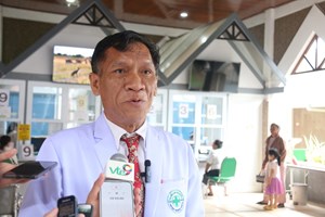 ໂຮງໝໍແຂວງວຽງຈັນ ຖືເອົາວຽກງານບໍລິການຮັກສາສຸຂະພາບຈະເລີນພັນເປັນບັນຫາສໍາຄັນ