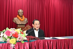 ທ່ານນາຍົກລັດຖະມົນຕີ ພົບປະໂອ້ລົມ ພະນັກງານການນໍາຫຼັກແຫຼ່ງ ຂອງແຂວງອັດຕະປື