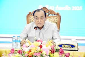 ສະຫວັນນະເຂດ ຫາລືກຽມສະຫຼອງວັນສ້າງຕັ້ງແນວລາວສ້າງຊາດ ຄົບຮອບ 75 ປີ