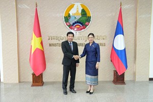 ກອງປະຊຸມປຶກສາຫາລືດ້ານການເມືອງ ຂັ້ນຮອງລັດຖະມົນຕີກະຊວງການຕ່າງປະເທດ ຄັ້ງທີ 10 ລະຫວ່າງ ສປປ ລາວ ແລະ ສສ ຫວຽດນາມ