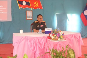 ກອງພັນໃຫຍ່ 202 ປາຖະກະຖາສອງວັນປະຫວັດສາດ 