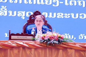 ຮອງປະທານປະເທດເນັ້ນ 7 ບັນຫາເພື່ອໃຫ້ວຽກງານຜູ້ພິພາກສາ  ມີການຫັນປ່ຽນຢ່າງຕັ້ງໜ້າ