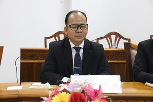 ຮອງຫົວໜ້າ ຄອສພ ຕ້ອນຮັບຄະນະຜູ້ແທນພັກກອມມູນິດຈີນ