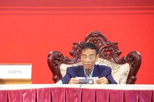 ກອງປະຊຸມຄົບຄະນະບໍລິຫານງານພັກແຂວງເປີດກວ້າງ ຄັ້ງ​ທີ 14 ສະ​ໄໝທີ XI