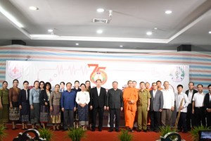 ບໍລິຈາກເລືອດສະຫຼອງວັນສ້າງຕັ້ງ ສນຊ