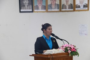 ສສຍລ ກຽມຄວາມພ້ອມດໍາເນີນກອງປະຊຸມໃຫຍ່ຜູ້ແທນແມ່ຍິງລາວທົ່ວປະເທດ ຄັ້ງທີ IX