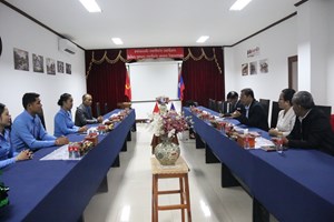 ສກລ ອວຍພອນວັນສ້າງຕັ້ງ ໜັງສືພິມປະຊາຊົນ ຄົບຮອບ 75 ປີ