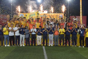 ທີມເມືອງຫາດຢູໄນເຕັດ ໄດ້ແຊັມເຕະບານຊີງຂັນນະຄອນຫຼວງວຽງຈັນ ຄັ້ງທີ 1