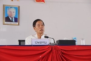 ໂຮງຮຽນວັດທະນະທຳຊົນເຜົ່າກອງທັບ ຫວນຄືນມູນເຊື້ອແນວລາວສ້າງຊາດ  ຄົບຮອບ 75 ປີ