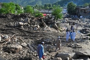 ຈຳນວນຜູ້ເສຍຊີວິດຈາກໄພນໍ້າຖ້ວມຢູ່ພາກເໜືອປາກິສຖານ ຫຼາຍກວ່າ 400 ຄົນ