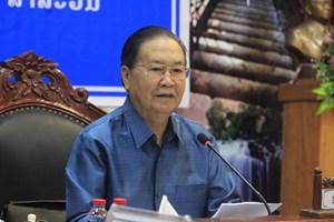 ຮອງປະທານ ສພຊ ຕິດຕາມການຈັດຕັ້ງປະຕິບັດກົດໝາຍ ຢູ່ແຂວງສາລະວັນ