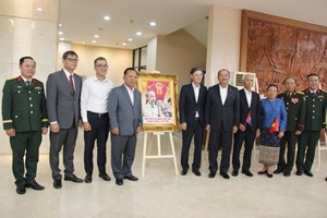 ການນໍາພັກ, ລັດ ຊົມພິທີໂຮມຊຸມນຸມສະເຫຼີມສະຫຼອງວັນຊາດຫວຽດນາມ ຄົບຮອບ 80 ປີ