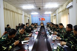 ກວດຄວາມພ້ອມກຽມຝຶກຊ້ອມຮ່ວມລາວ-ຣັດເຊຍ