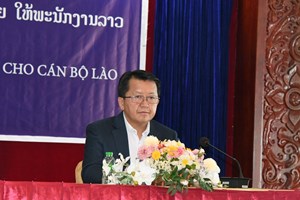 ສຳເລັດຊຸດຝຶກອົບຮົມວຽກງານການພິມ ການຈັດພິມ ແລະ ການຈໍາໜ່າຍ