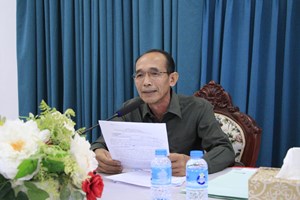 ແຂວງວຽງຈັນ ທົບທວນ ແຜນຍຸດທະສາດການຫຼຸດຜ່ອນຄວາມສ່ຽງໄພພິບັດ