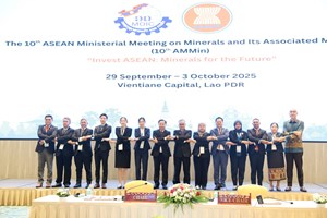 ປຶກສາຫາລືຫຼາຍບັນຫາ ເພື່ອກະກຽມໃຫ້ແກ່ກອງປະຊຸມລັດຖະມົນຕີແຮ່ທາດອາຊຽນ ຄັ້ງທີ 10