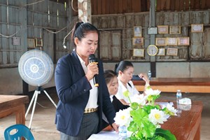 ເມືອງແກ່ນທ້າວ ເຜີຍແຜ່ພາລະບົດບາດ, ສິດ, ໜ້າທີ່ ຢູ່ບ້ານທ້າວແກ່ນ.