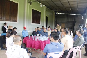 ຫົວໜ້າຫ້ອງການ ADB ລົງຢ້ຽມຢາມຜົນສໍາເລັດ ແລະ ຜົນປະໂຫຍດຂອງປະຊາຊົນ