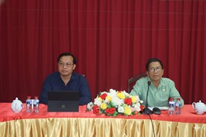 ກອງປະຊຸມການສົ່ງເສີມ ແລະ ໂຄສະນາກິດຈະກຳ ຕະຫຼາດທ່ອງທ່ຽວຢູ່ແຂວງສາລະວັນ.