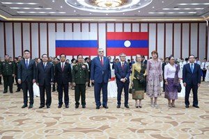 ສະເຫຼີມສະຫຼອງ 65 ປີ ແຫ່ງການສ້າງຕັ້ງສາຍພົວພັນການທູດ ລາວ-ຣັດເຊຍ