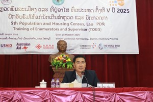 ແກ່ນທ້າວ ອົບຮົມການສໍາຫຼວດພົນລະເມືອງ ແລະ ທີ່ຢູ່ອາໄສທົ່ວປະເທດຄັ້ງທີ V