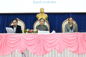 ສະຫຼຸບການຈັດຕັ້ງປະຕິບັດວຽກງານ ຂອງໂຄງການ HSCD