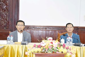 ປຶກສາຫາລື ເກັບກໍາຂໍ້ມູນລັດວິສາຫະກິດຂອງແຂວງສະຫວັນນະເຂດ ແລະ ແຂວງຄຳມ່ວນ