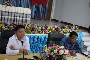 ການນໍາແຂວງ ລົງຊຸກຍູ້ວຽກງານການປູກພືດລະດູແລ້ງຢູ່ເມືອງຫຼວງນ້ຳທາ