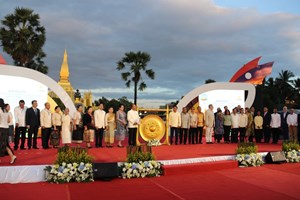 ເປີດງານບຸນນະມັດສະການພະທາດຫຼວງວຽງຈັນ ປະຈໍາປີ 2025 ຢ່າງເປັນທາງການ