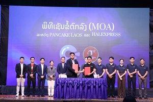 ງານແນະນໍາລະບົບ Pancake Laos ແລະ ຮ່ວມເຊັນ MOA ຍົກລະດັບທຸລະກິດສູ່ສາກົນ