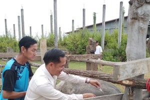 ພິທີເປີດນໍ້າ ວັນຊົນລະປະທານ ແລະ ວັນສັກຢາປ້ອງກັນສັດແຫ່ງຊາດ