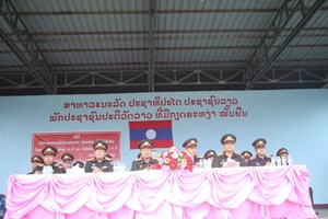 ກອງພົນທີ 2 ເປີດຂະບວນການແຂ່ງຂັນກິລາການທະຫານ-ກິລາມວນຊົນ