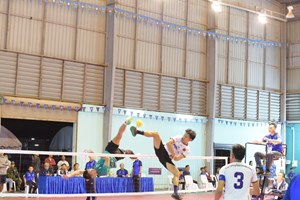 ກິລາກະຕໍ້ຊຸດຄູ່ຊາຍ ຈໍາປາສັກ ໄດ້ຫຼຽນຄໍາ