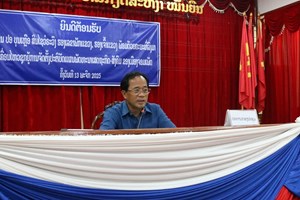 ການນຳແຂວງຫຼວງພະບາງ ຊຸກຍູ້ການ ແຜນພັດທະນາເສດຖະກິດ-ສັງຄົມ ຢູ່ເມືອງຈອມເພັດ