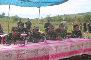 ສູນຝຶກອົບຮົມ ກອງພົນທີ 3 ສໍາເລັດການອົບຮົມ-ຫັດແອບຍີງລູກປືນແທ້ປະຈໍາປີ 2025