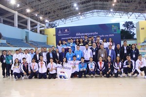 ປກສ ໄດ້ 8 ຫຼຽນ ຈາກກິລາລອຍນໍ້າ