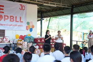 ທະນາຄານ ພາບລິກ ລາວ ຈໍາກັດມອບຄວາມສຸກໃຫ້ແກ່ສັງຄົມ ໃນໂອກາດຄົບຮອບ 30 ປີ